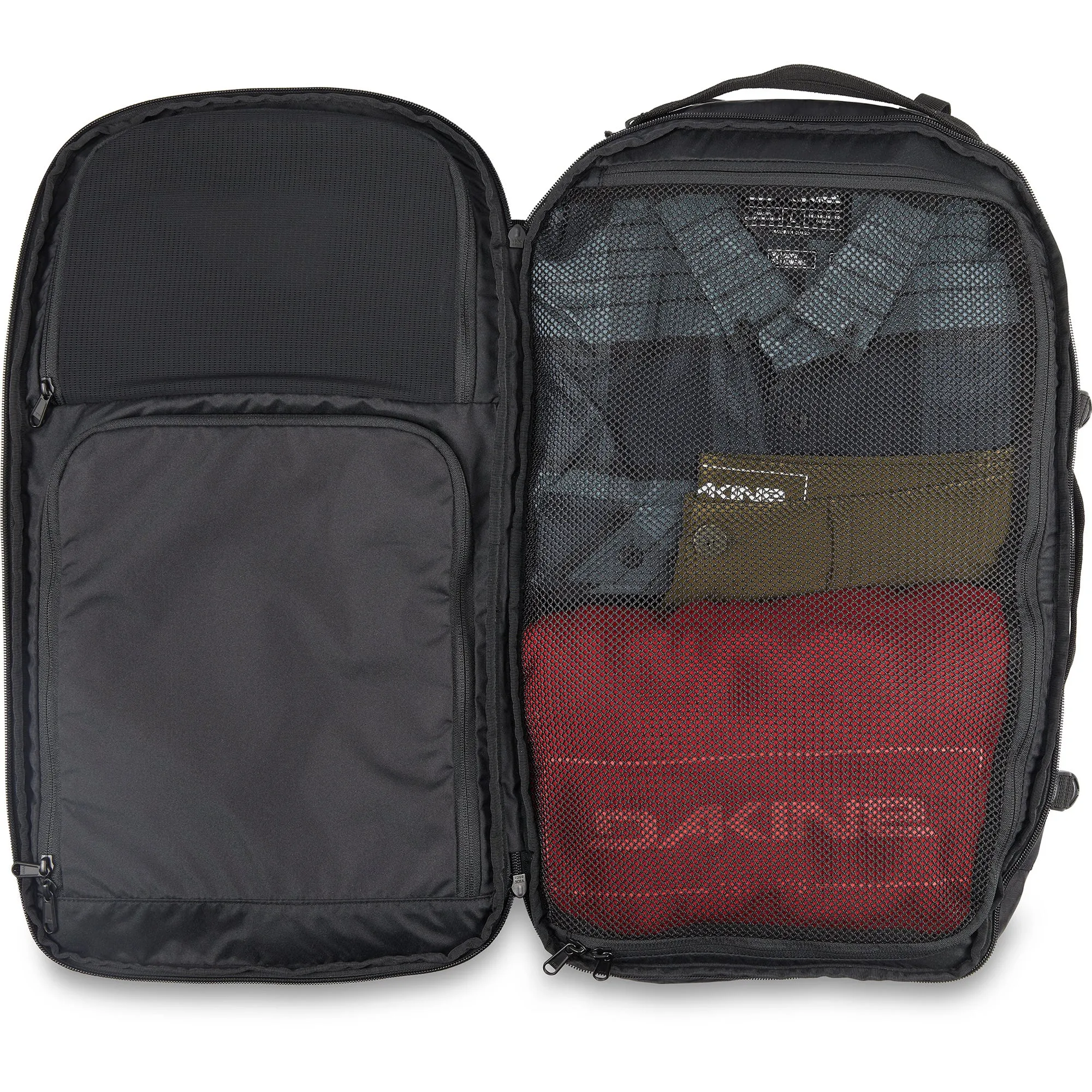 Split Adventure Backpack 38L - Black Ripstop