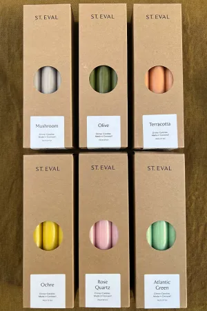 St. Eval Olive Dinner Candles