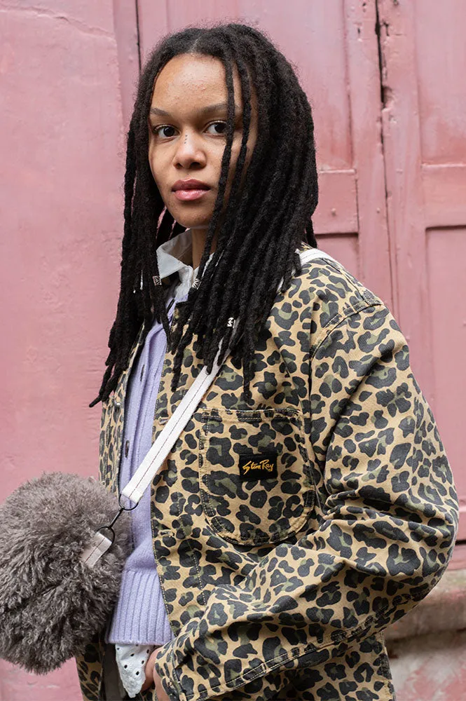 Stan Ray Coverall Leopard Camo Jacket