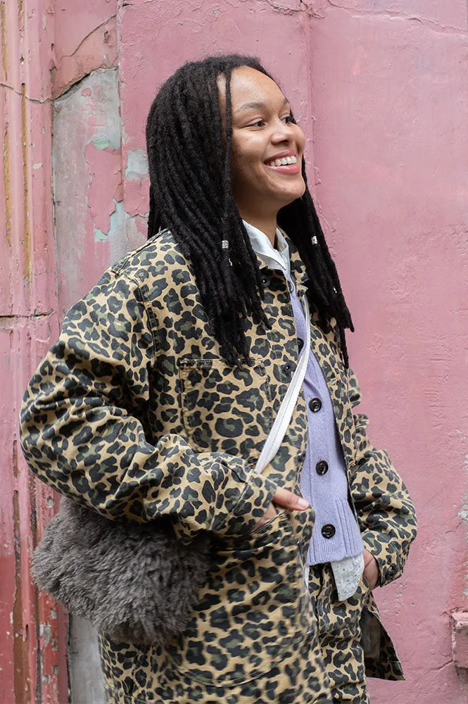 Stan Ray Coverall Leopard Camo Jacket