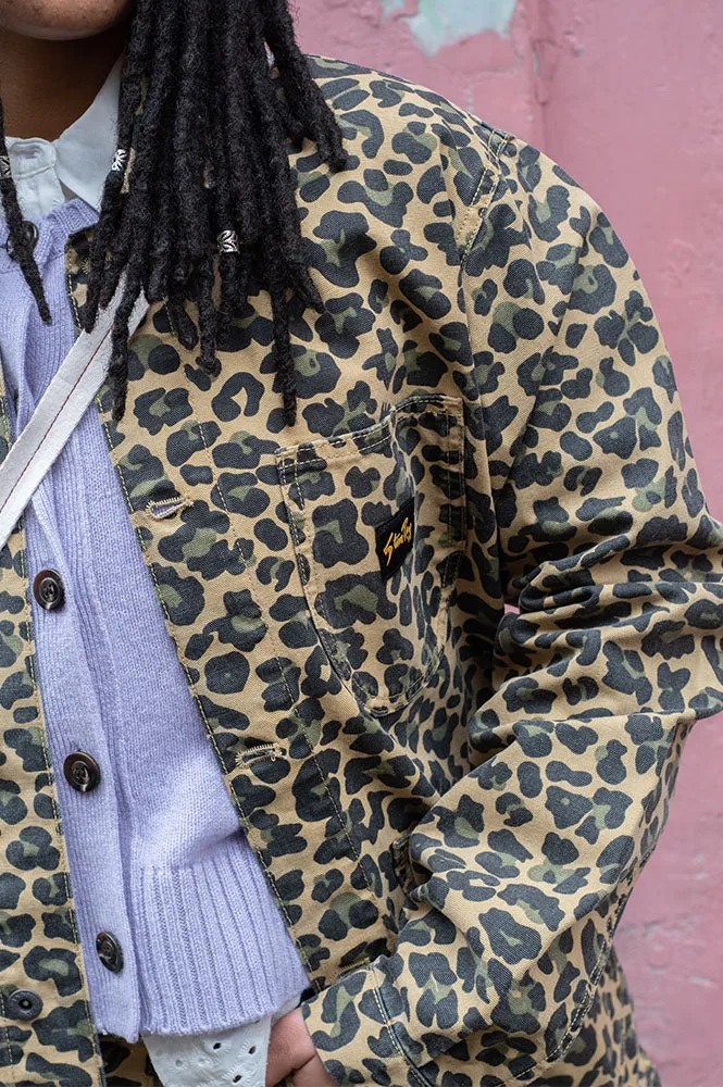 Stan Ray Coverall Leopard Camo Jacket