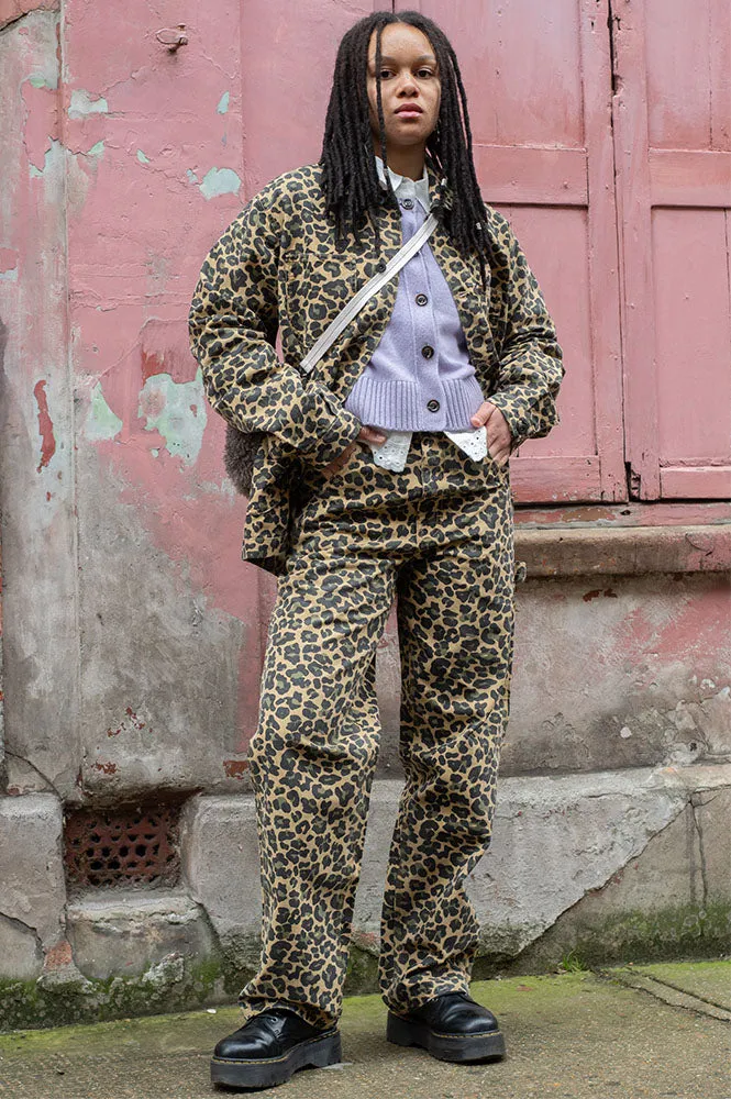 Stan Ray Coverall Leopard Camo Jacket