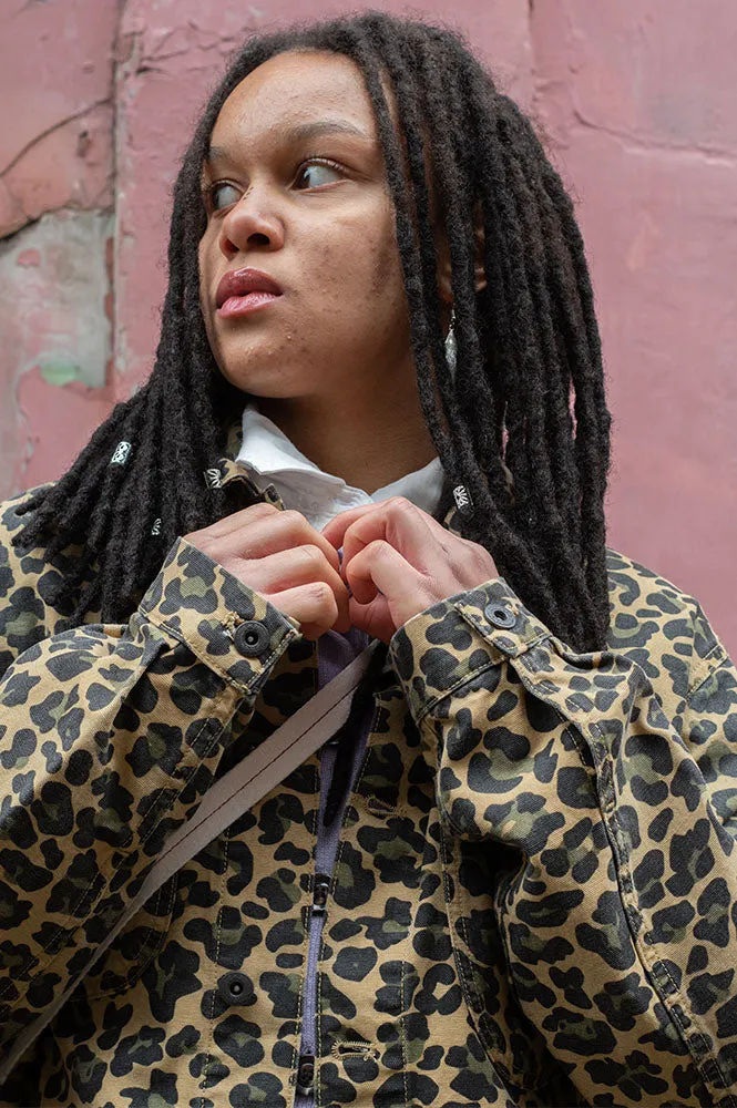 Stan Ray Coverall Leopard Camo Jacket