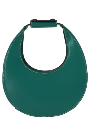 Staud Moon Zip Detailed Small Shoulder Bag