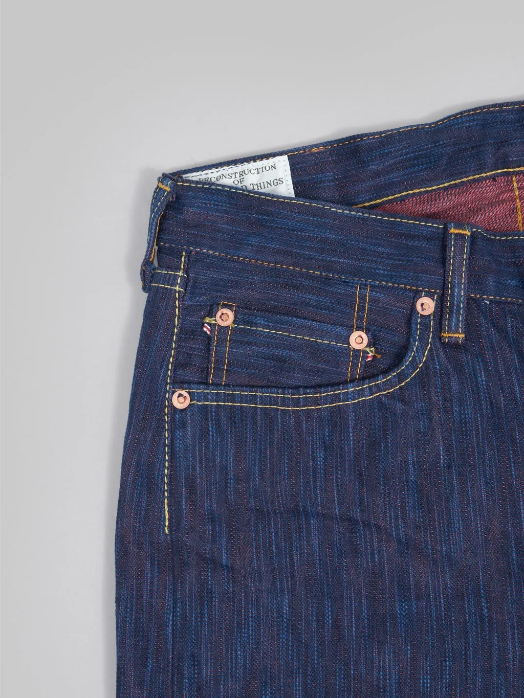 Studio D'artisan SP-084 15oz 45th Anniversary Tokushima Hinode-Awa Shoai Regular Straight Jeans