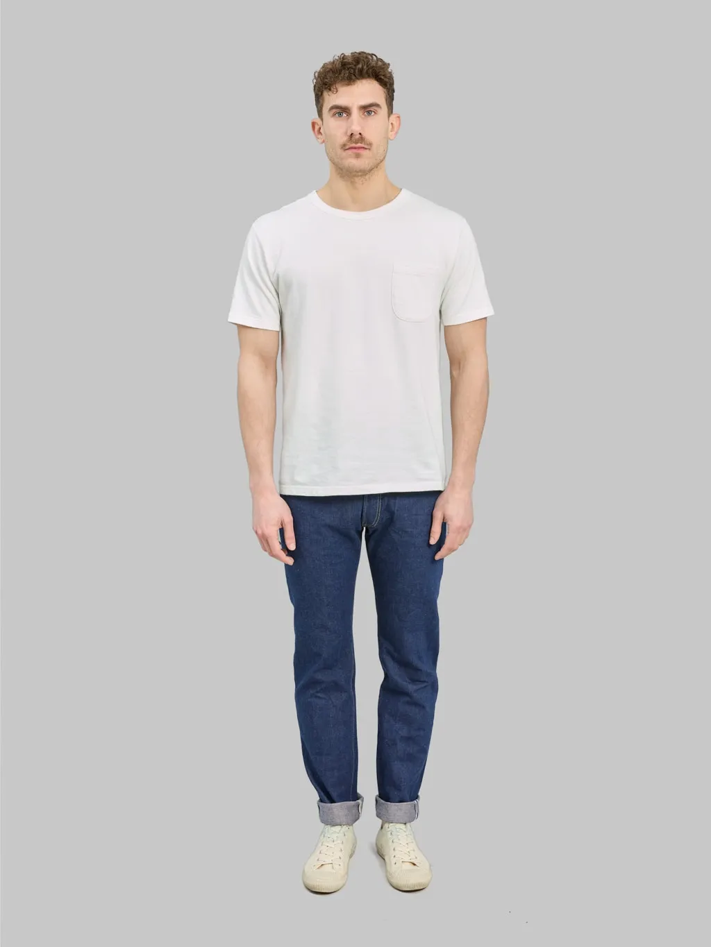 Studio D'Artisan SP-117 15oz Ai-Sa Sakura 45th Anniversary Tapered Jeans