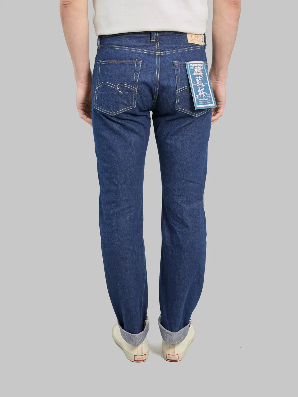 Studio D'Artisan SP-117 15oz Ai-Sa Sakura 45th Anniversary Tapered Jeans