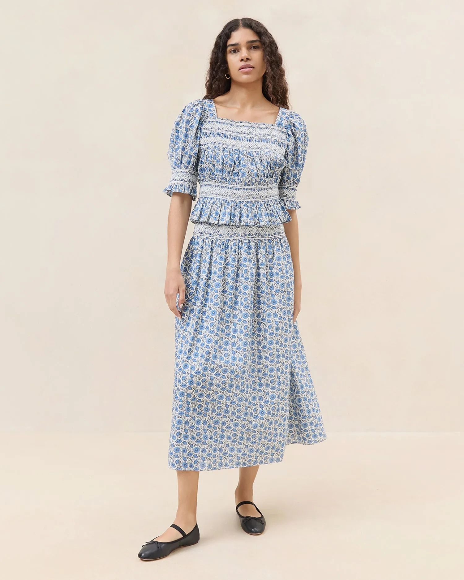 Theodora Midi Skirt
