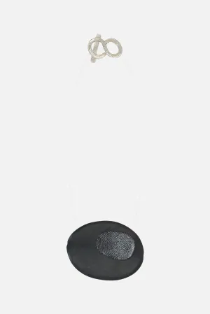 Thumbprint necklace