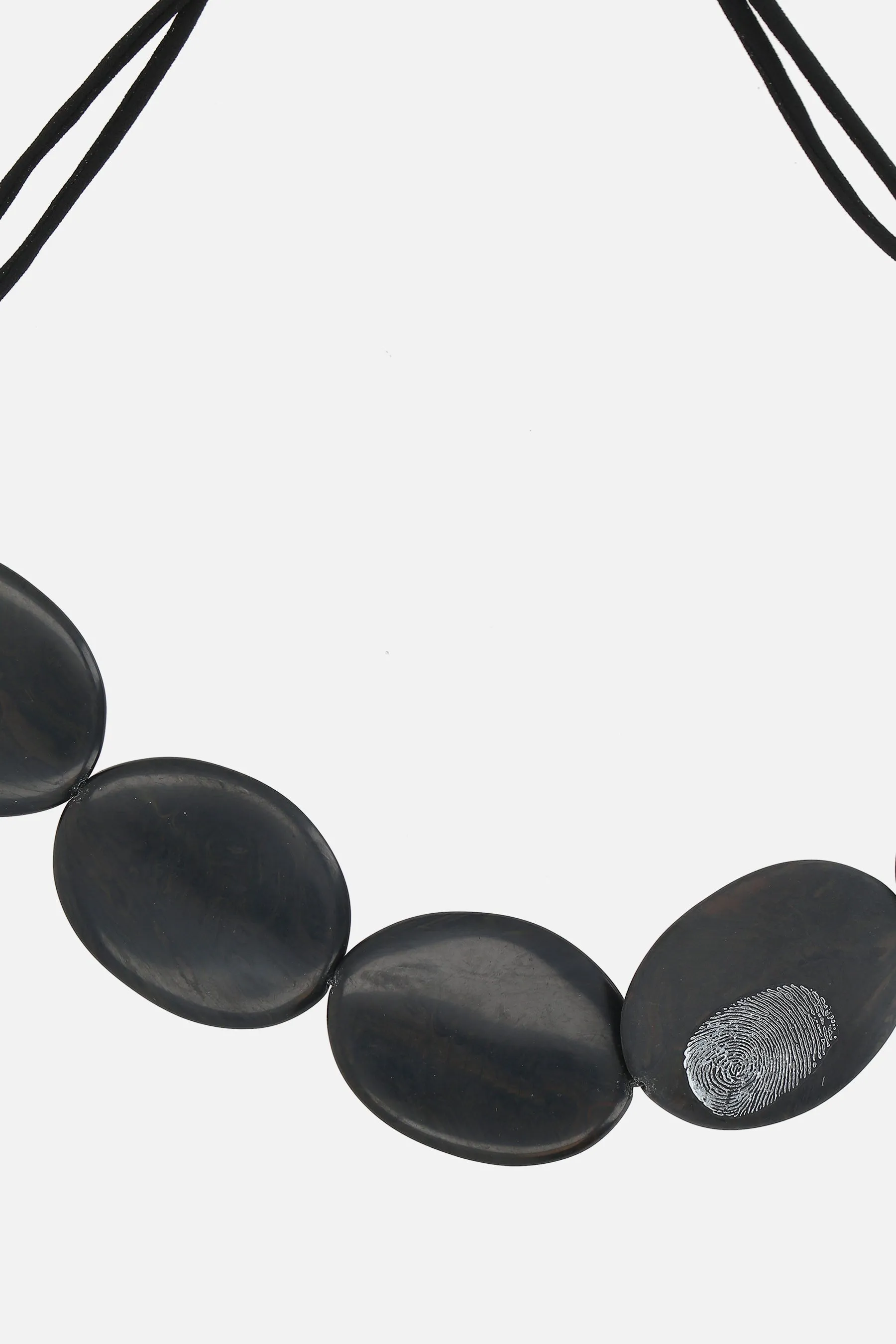 Thumbprint necklace