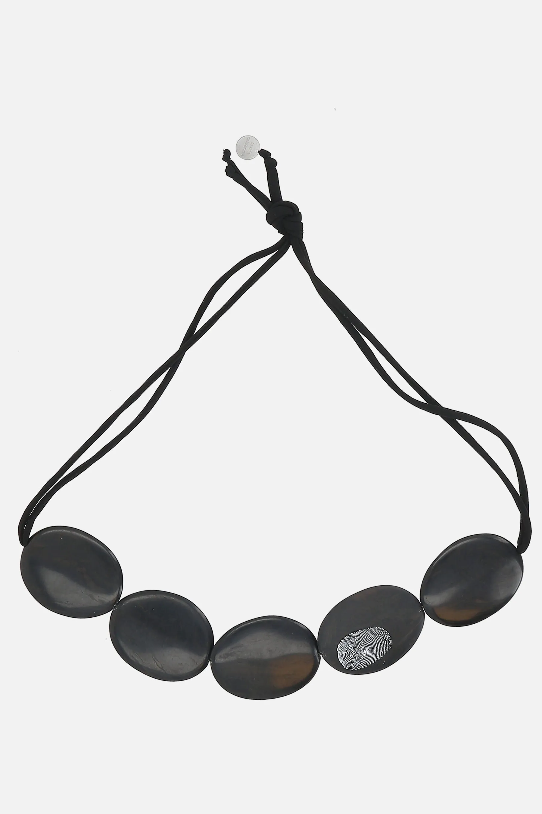 Thumbprint necklace