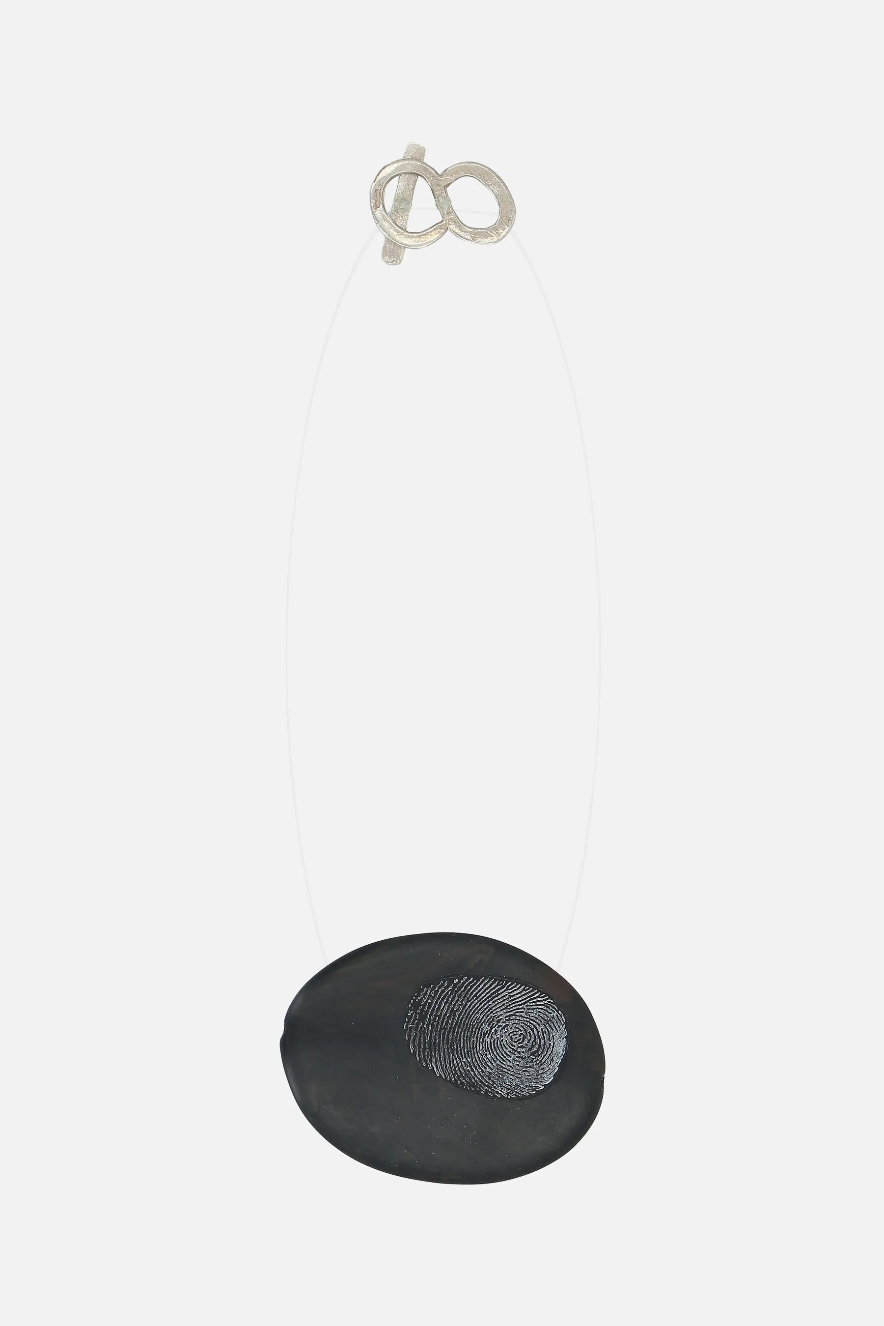 Thumbprint necklace
