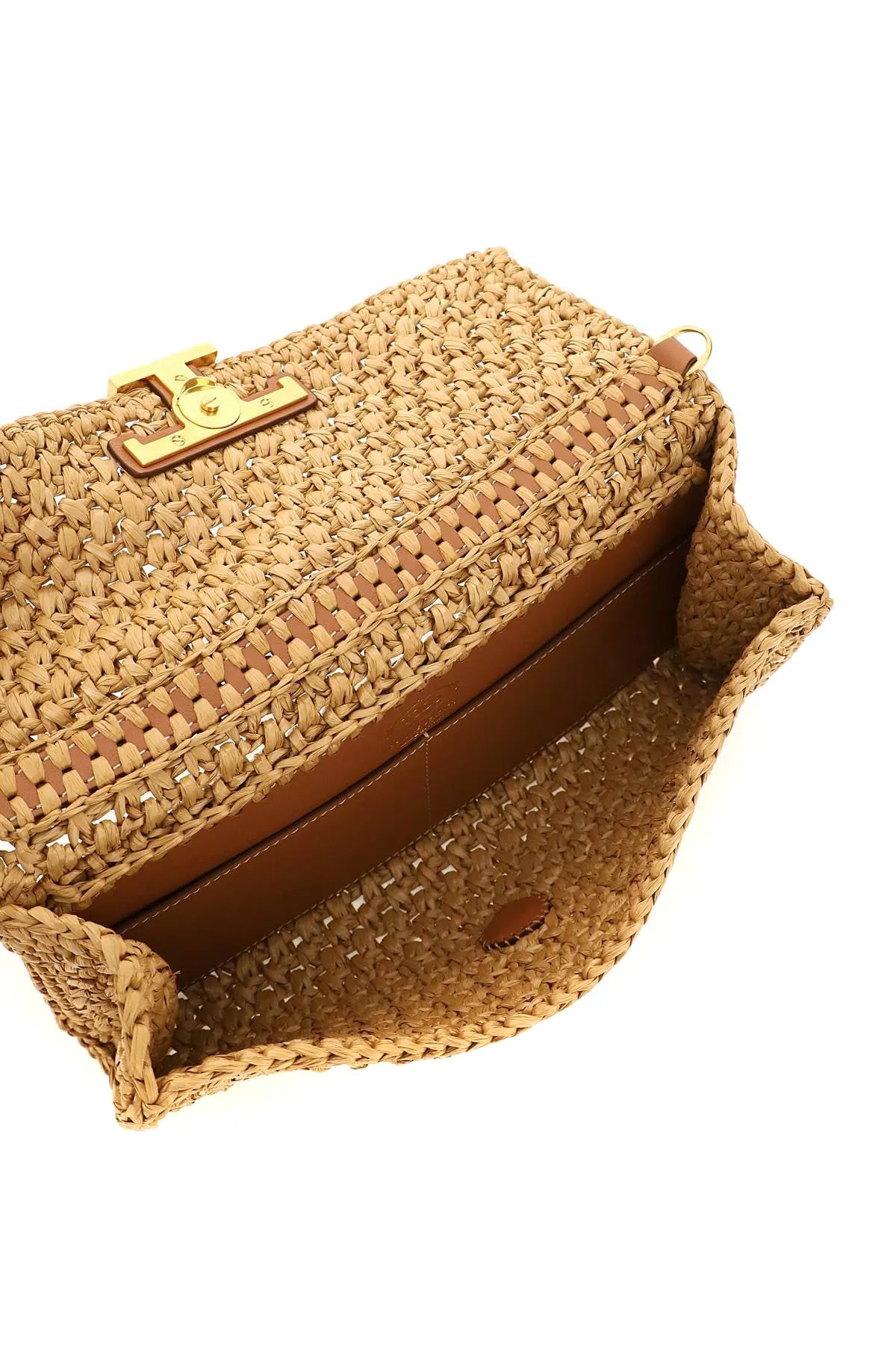 Tod's T-Logo Plaque Mini Clutch Bag
