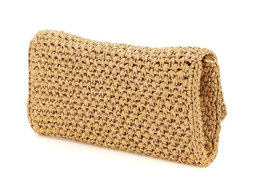 Tod's T-Logo Plaque Mini Clutch Bag