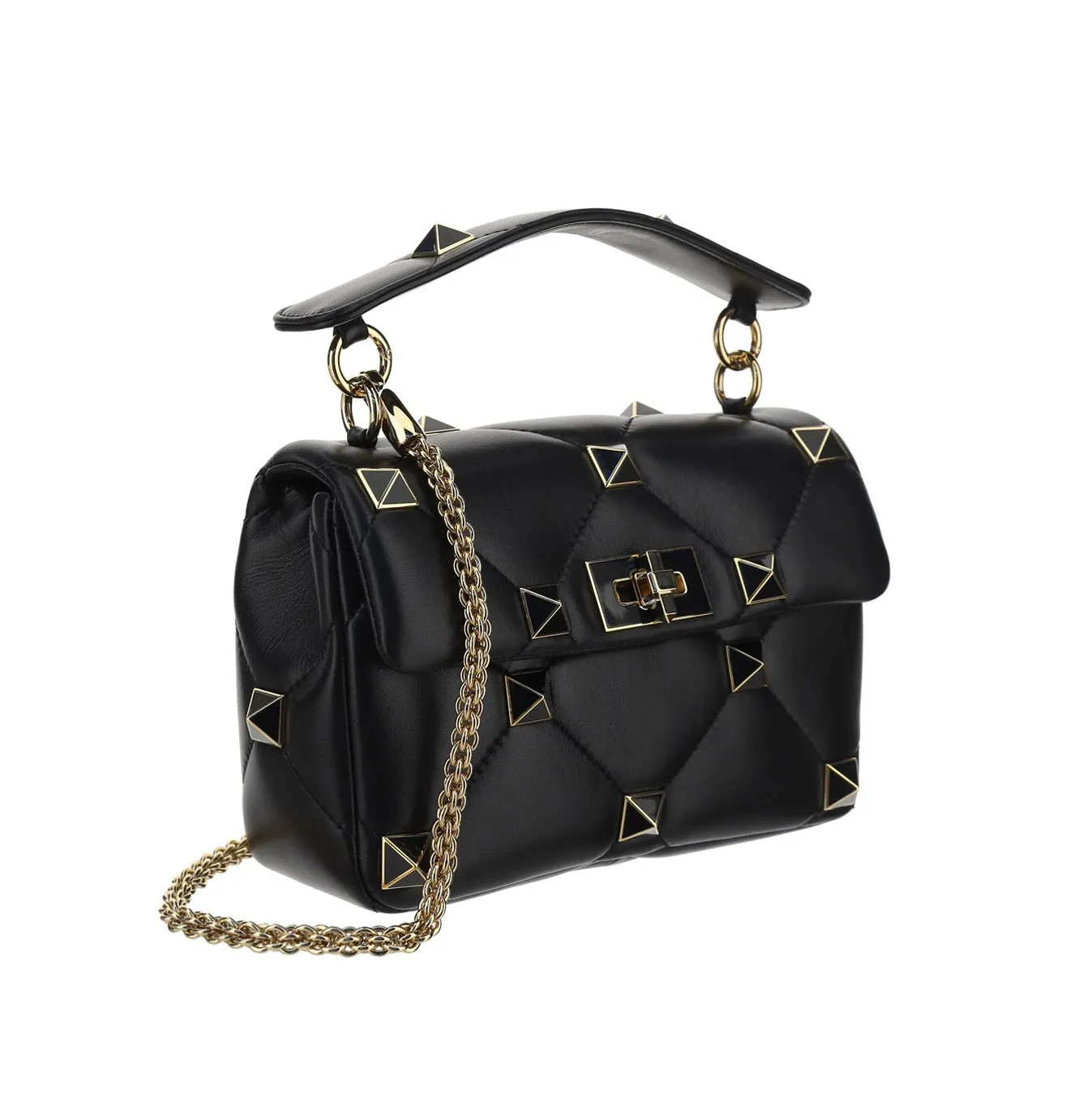 Valentino Garavani Roman Stud Medium Shoulder Bag