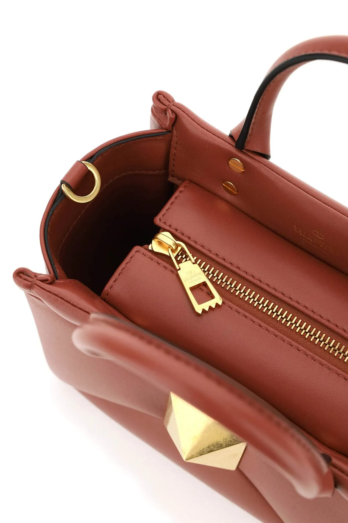 Valentino Garavani Roman Stud Top Handle Bag