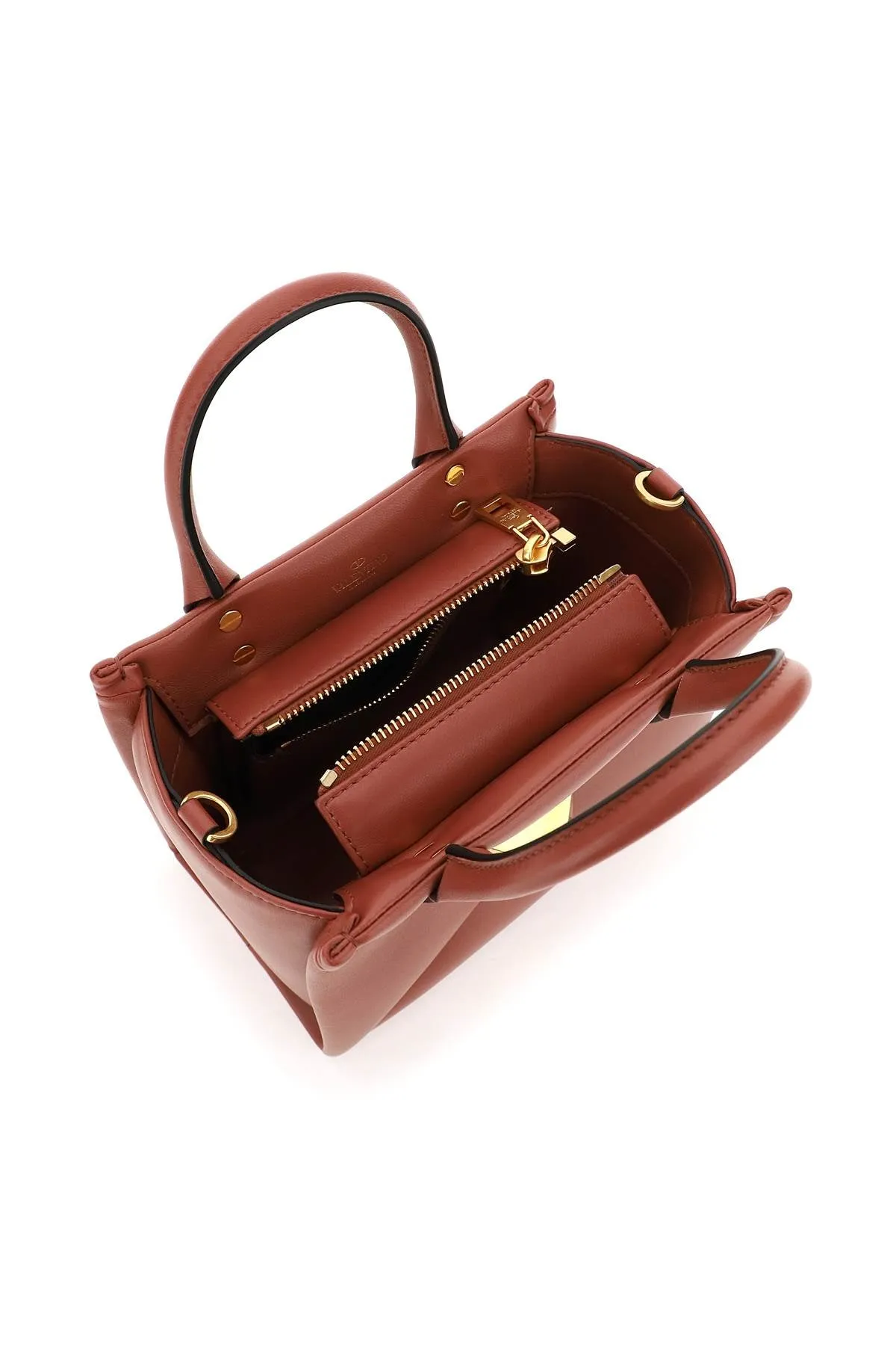 Valentino Garavani Roman Stud Top Handle Bag