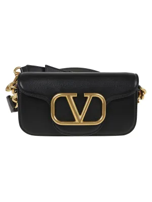 Valentino	VLogo Signature Foldover Top Shoulder Bag