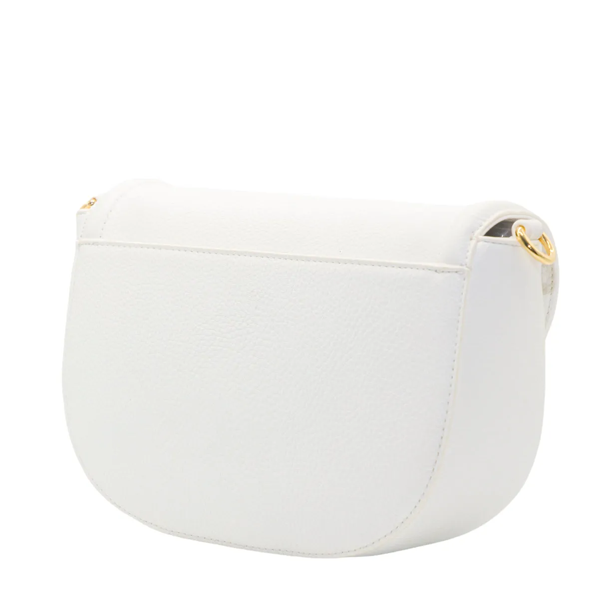 Versace Jeans Couture Logo Buckle Shoulder Bag