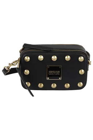 Versace Jeans Couture Stud-Detailed Crossbody Bag